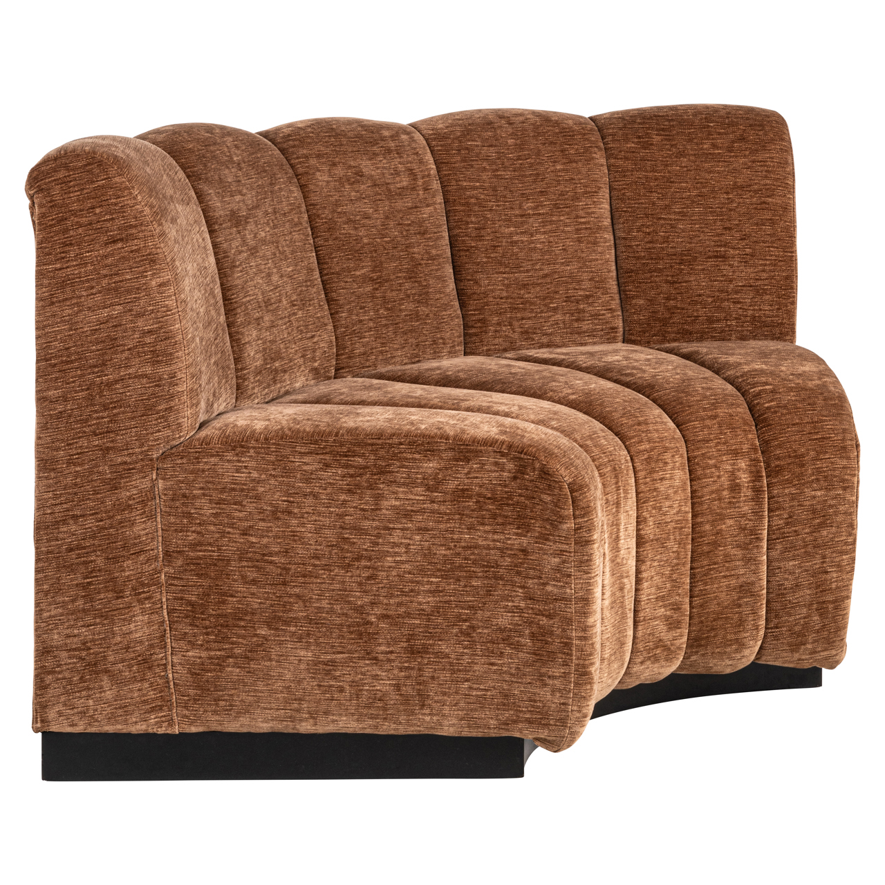 Sitzbank Hillpark customized round corner fire retardant