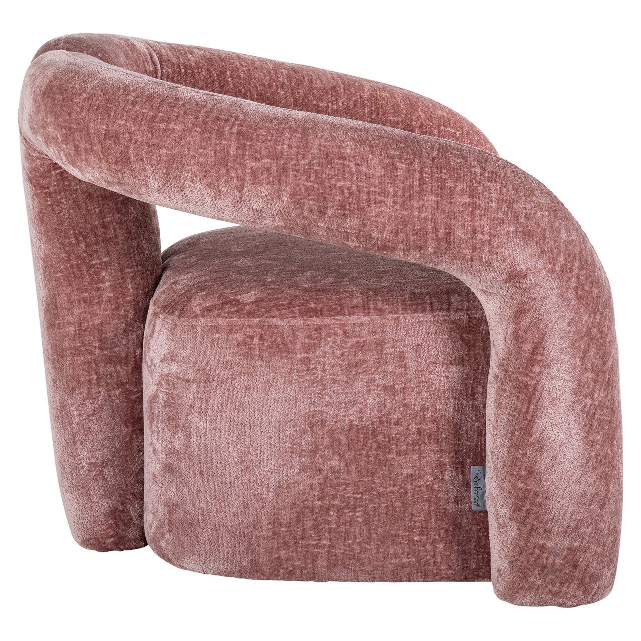 Lounge Stuhl Dana rose chenille