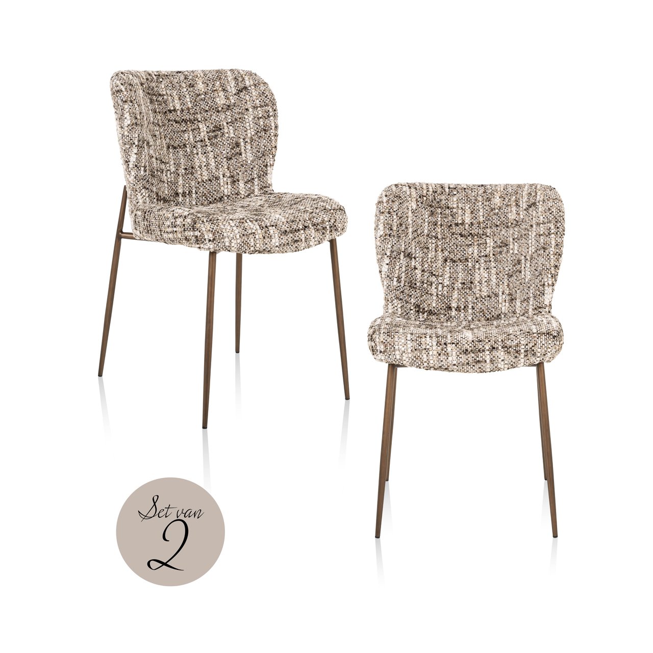 Esszimmerstuhl Odarby brown omara (Set of 2) Esszimmerstuhl Odarby brown omara (Set of 2)