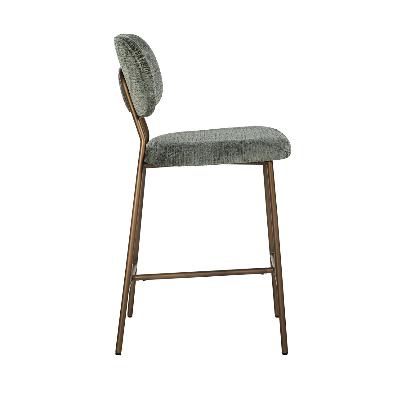 Barstuhl Xenia thyme fusion / brushed gold (Fusion thyme 206) Barstuhl Xenia thyme fusion / brushed gold (Fusion thyme 206)