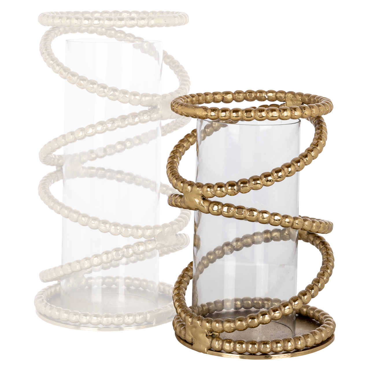 Windlicht Jaden brushed gold small