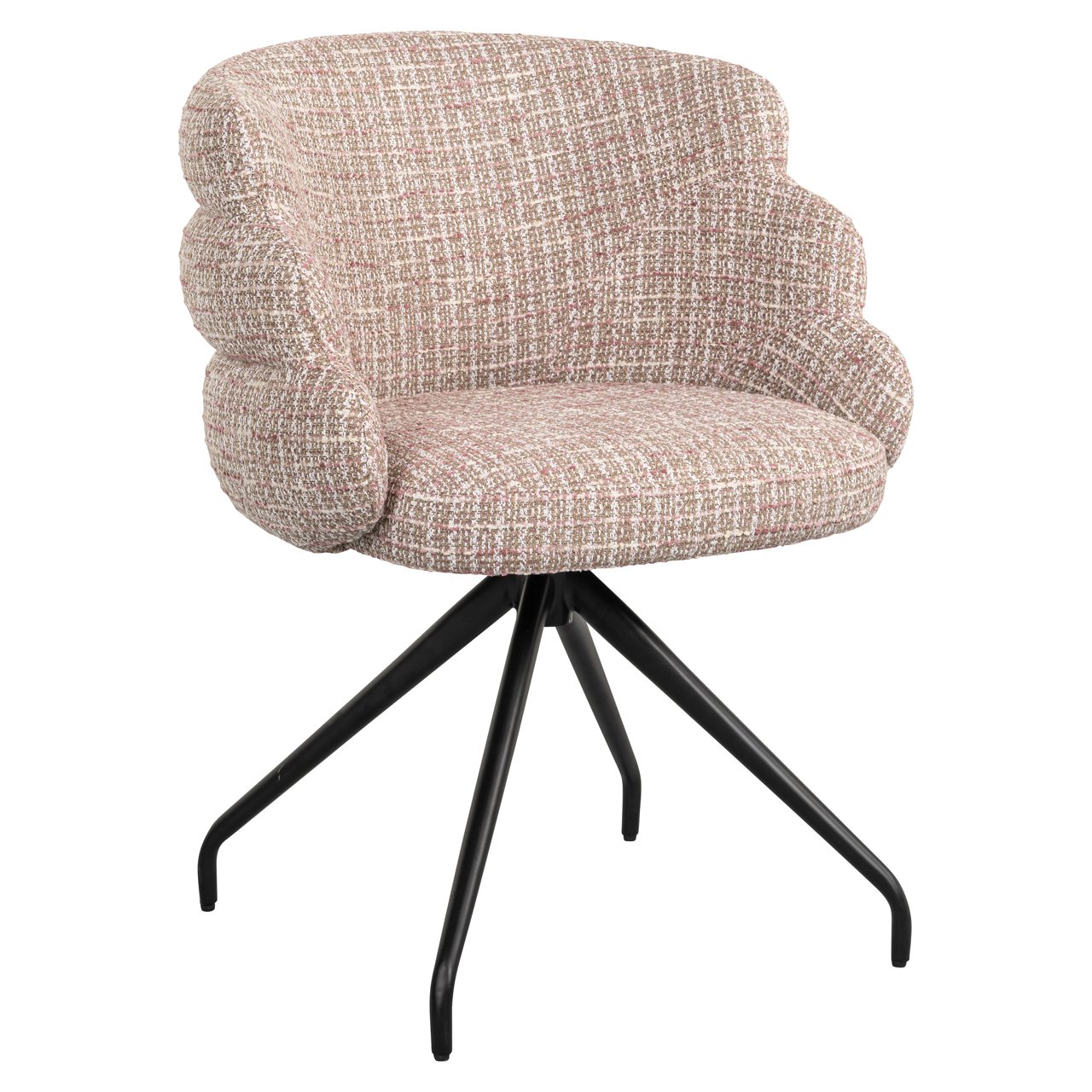 Esszimmerstuhl Kayla trendy rose swivel Esszimmerstuhl Kayla trendy rose swivel