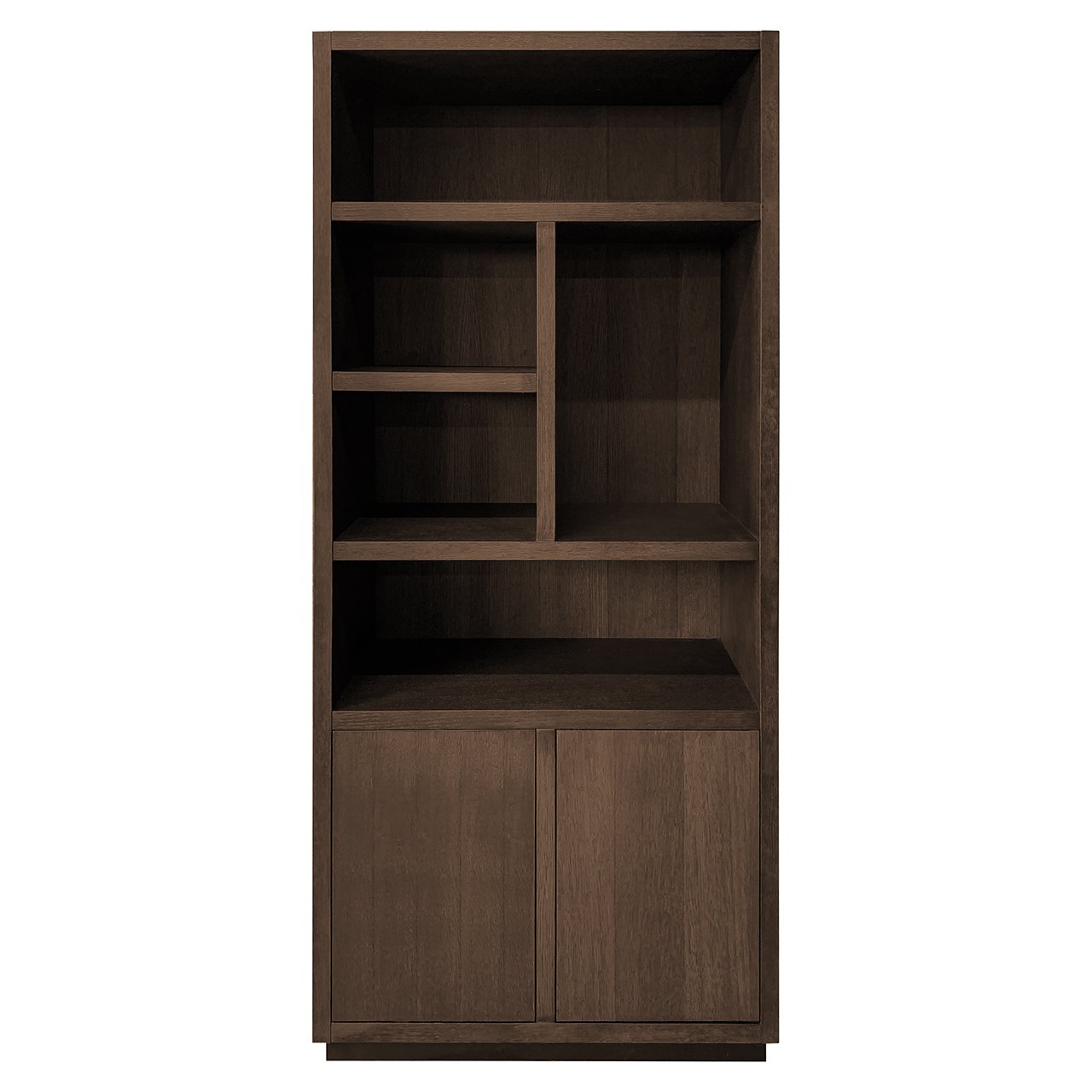 Bücherschrank Oakura 2 Türen (Brown)