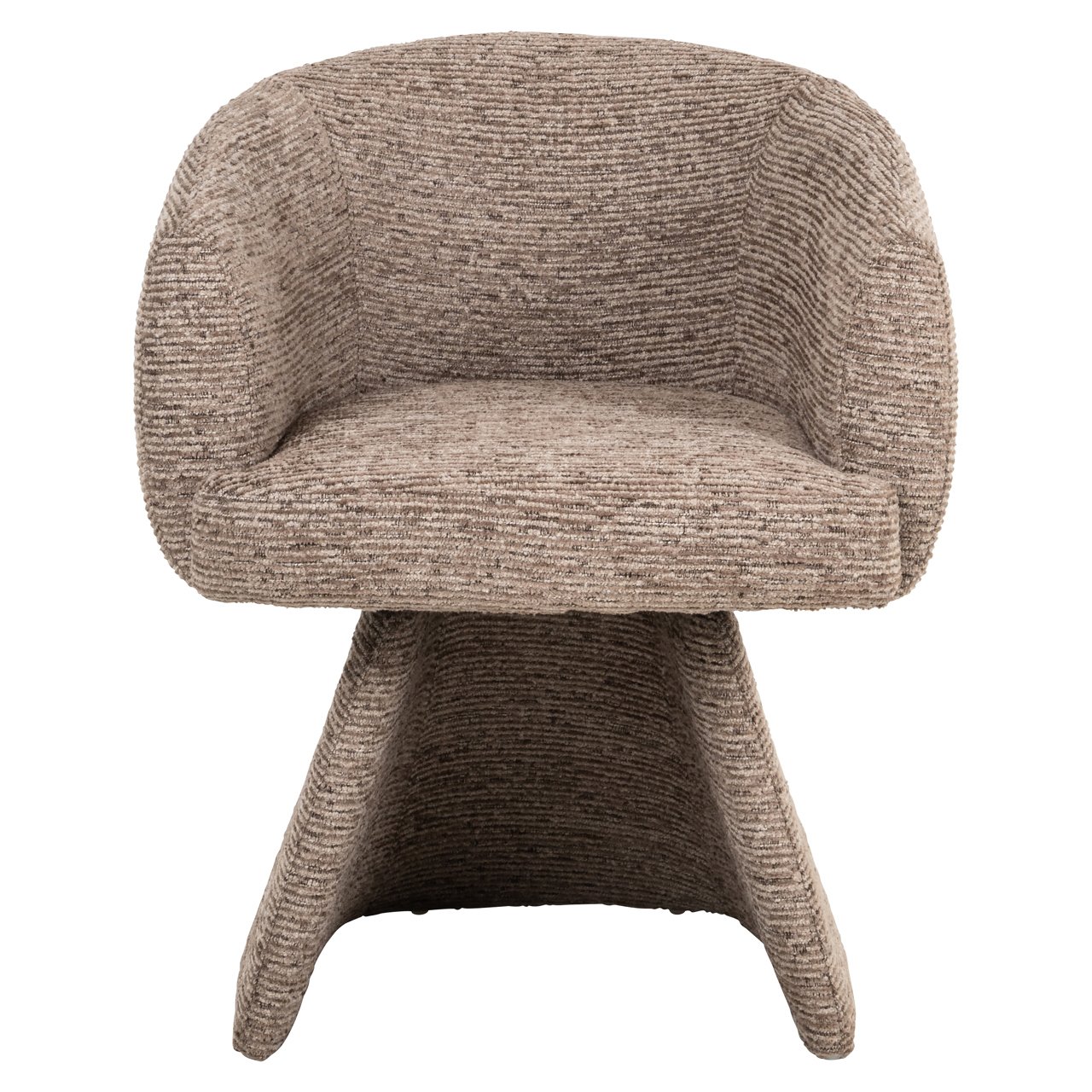Esszimmerstuhl Quiriro mocca linear swivel