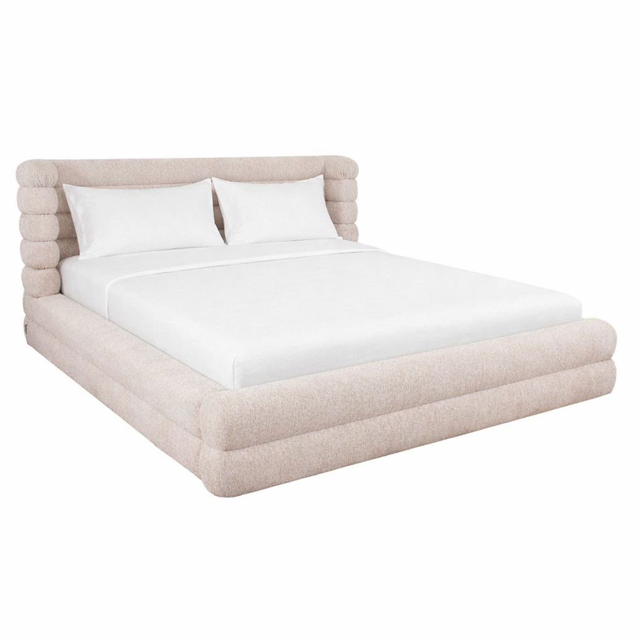 Bett Obidis natural linear 180x210 with storage