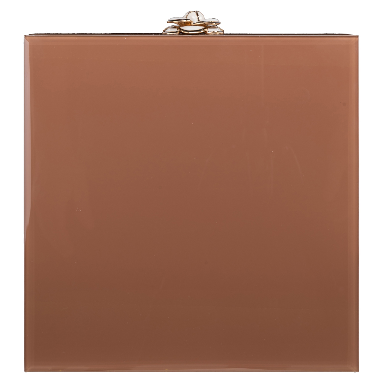 Aufbewahrungsbox Floral brown large