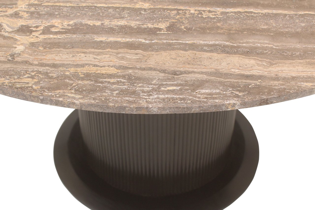 Esstisch Russo brown 140Ø