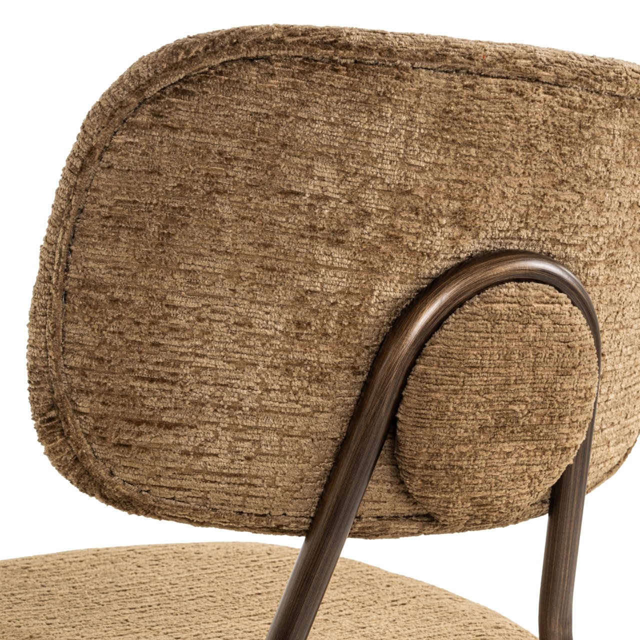 Thekenstuhl Xenia brandy fusion fire retardant (Set of 2)