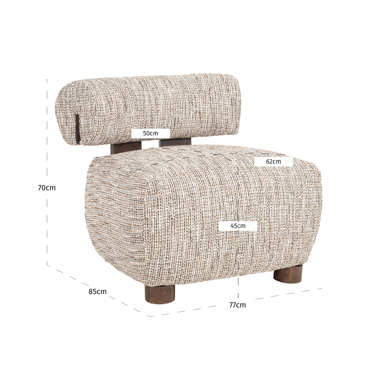 Lounge Stuhl Arabella customized