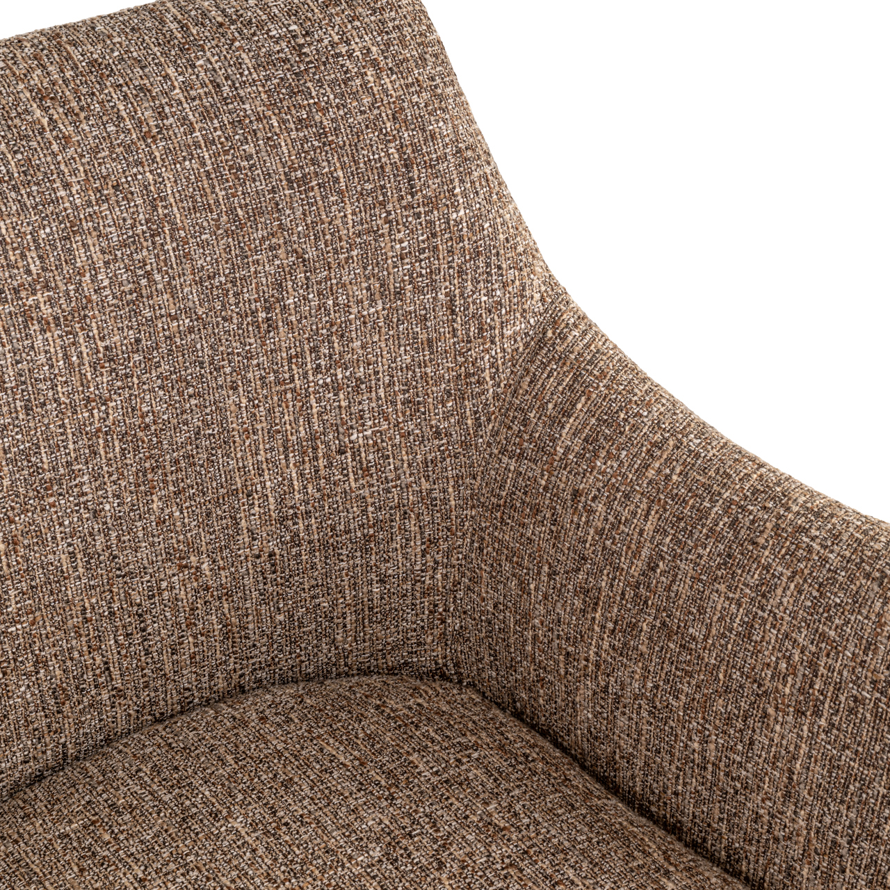 Esszimmerstuhl Aldo brown tweed swivel