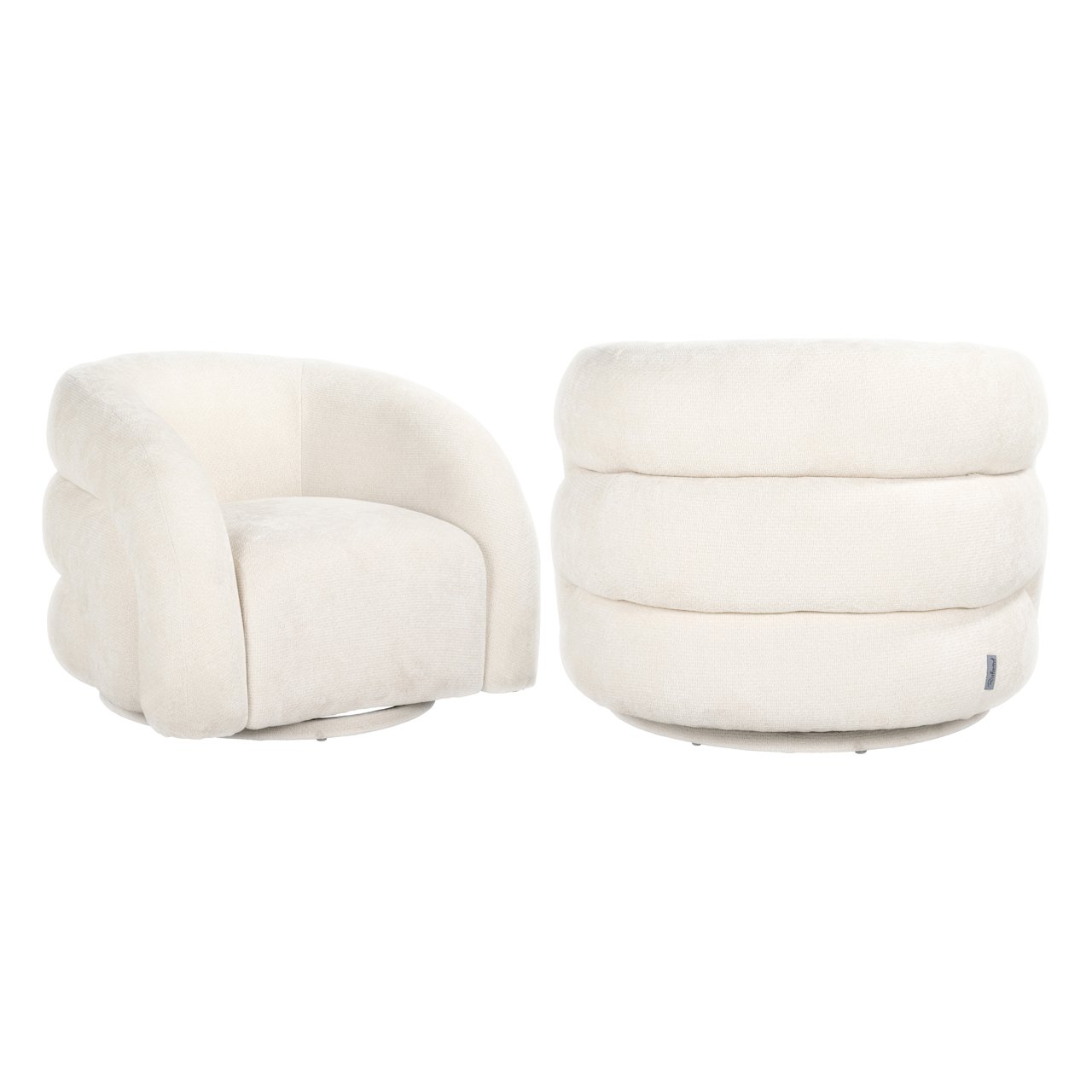 Lounge Stuhl Arcus white unicorn swivel