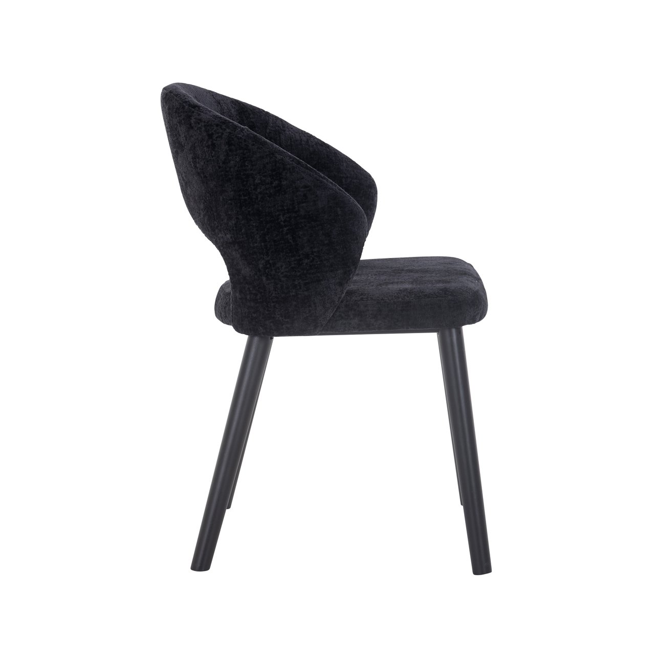 Esszimmerstuhl Savoy black chenille Esszimmerstuhl Savoy black chenille