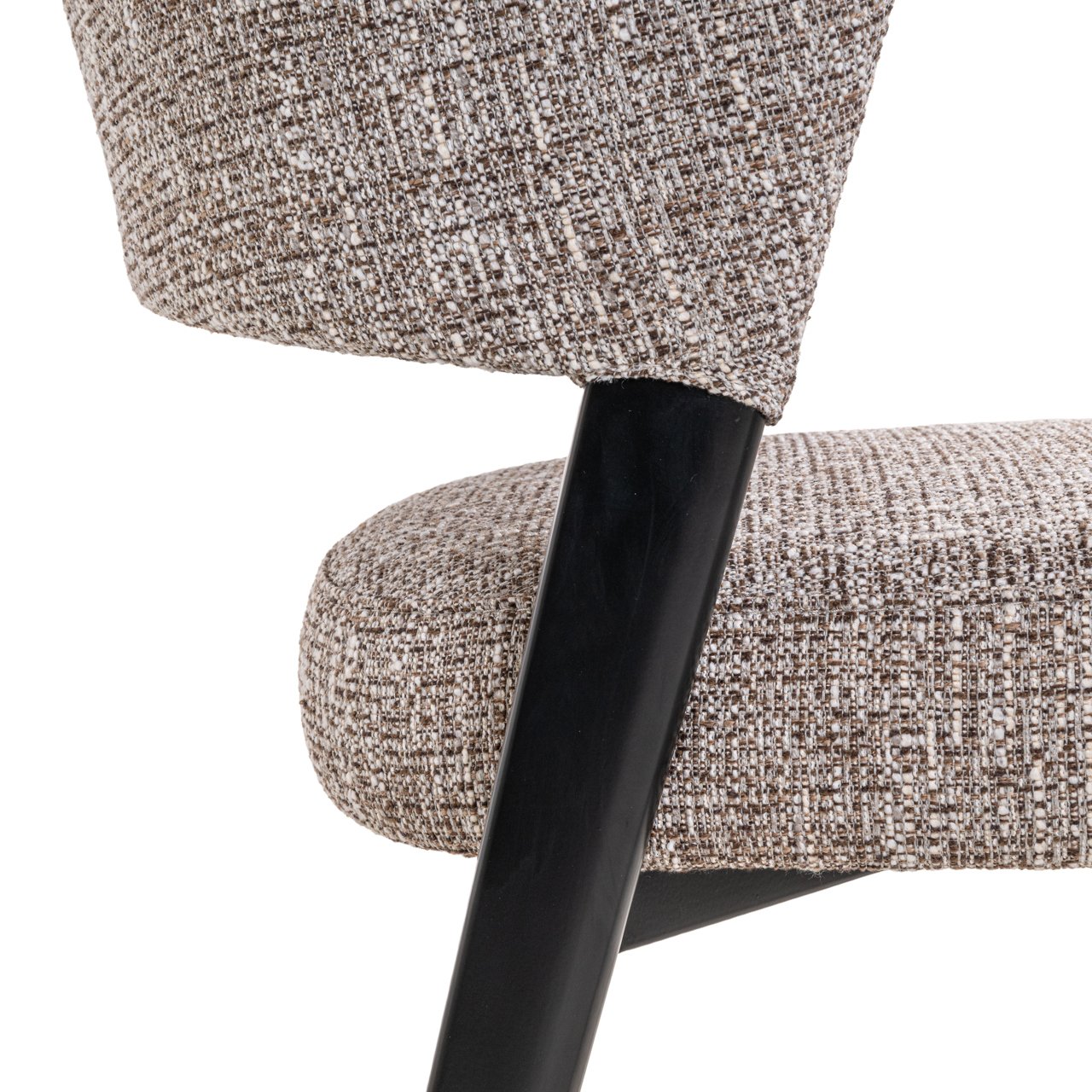 Esszimmerstuhl Zeno earth tweed