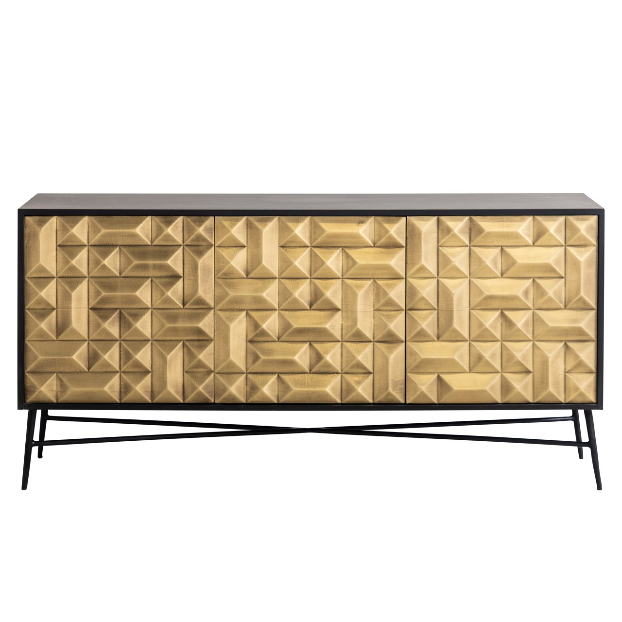 Sideboard Tetro gold Sideboard Tetro gold