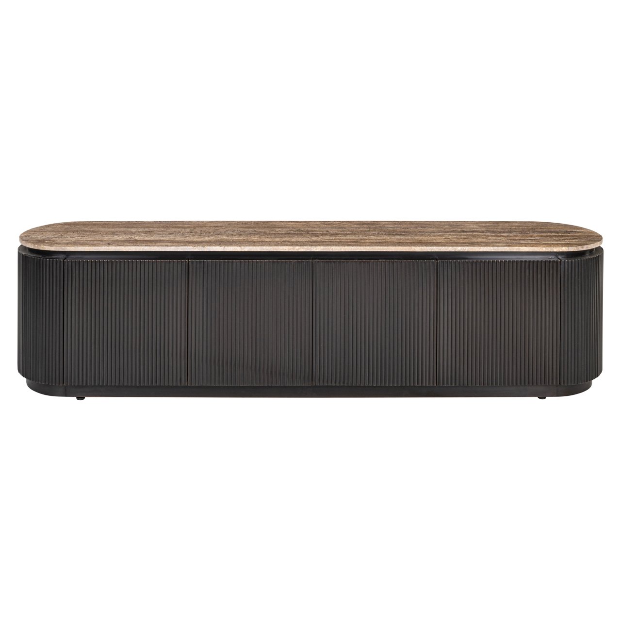 TV-Schrank Russo ash brown 4-doors