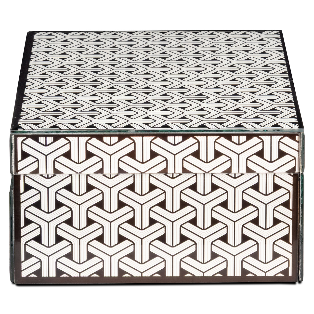 Aufbewahrungsbox Feliz black/white large