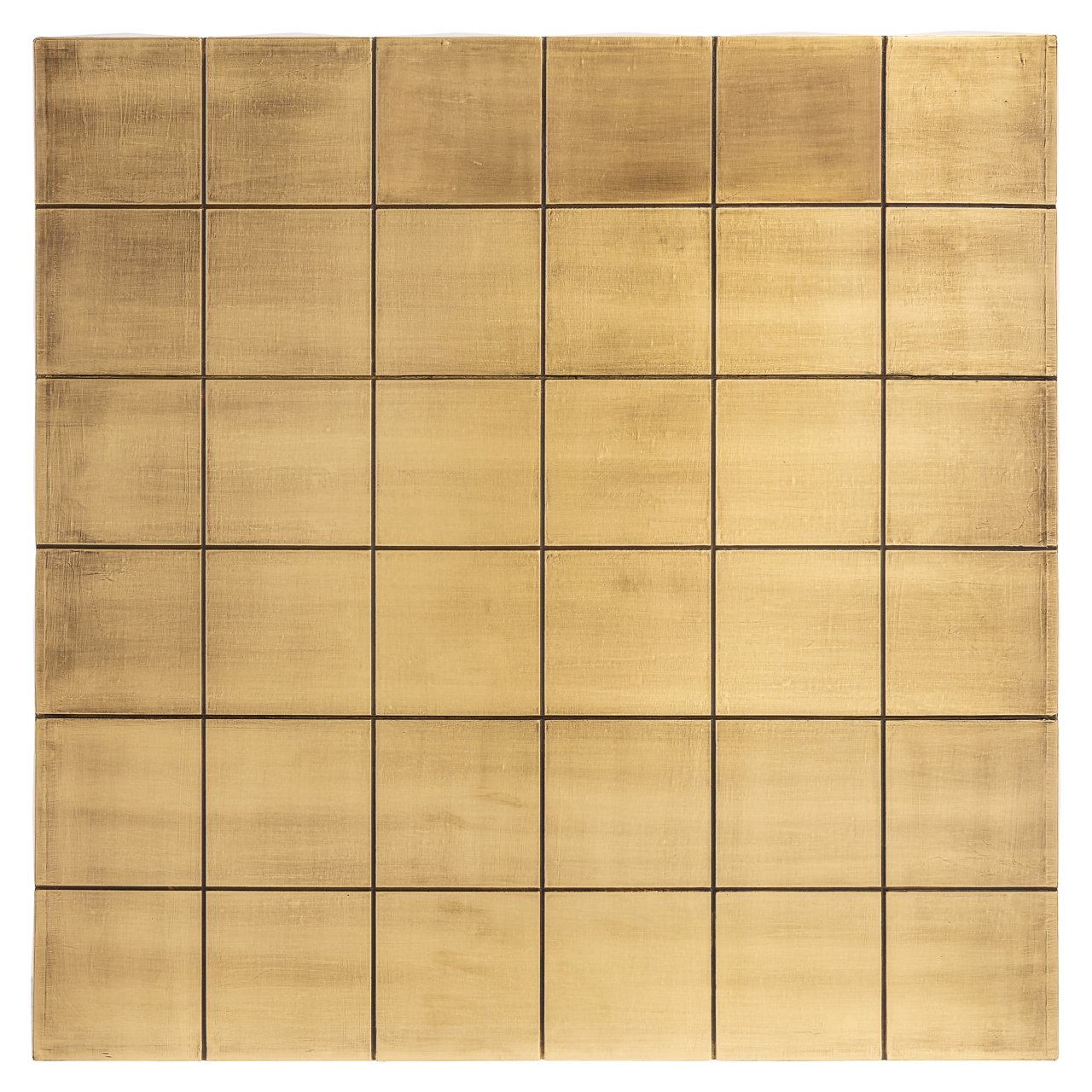 Couchtisch Collada brushed gold incl. glass top