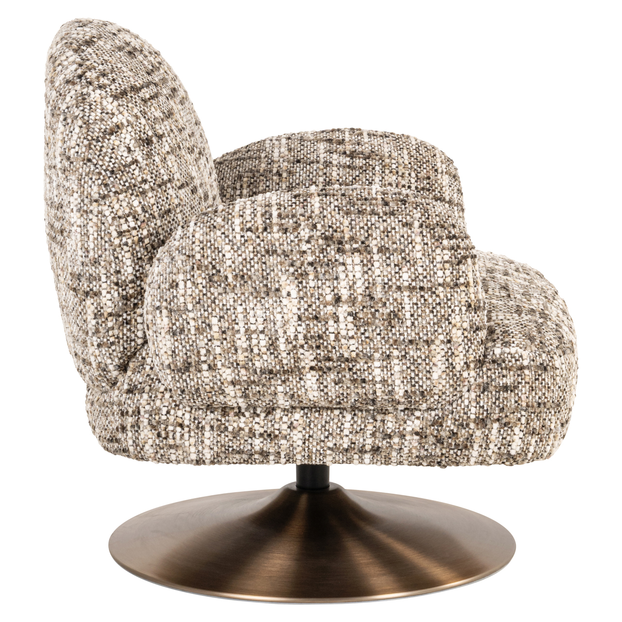 Lounge Stuhl Kagney brown omara swivel