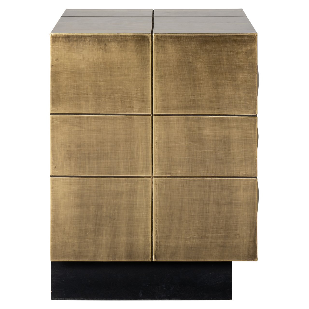 Nachttisch Collada brushed gold Nachttisch Collada brushed gold
