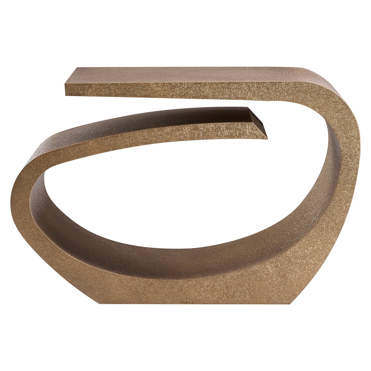 Konsole Alhambra brushed gold