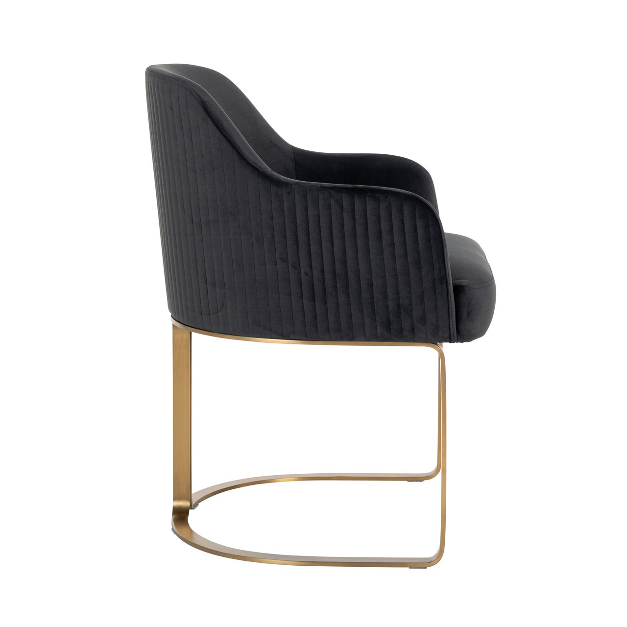 Esszimmerstuhl Hadley quartz anthracite fire retardant