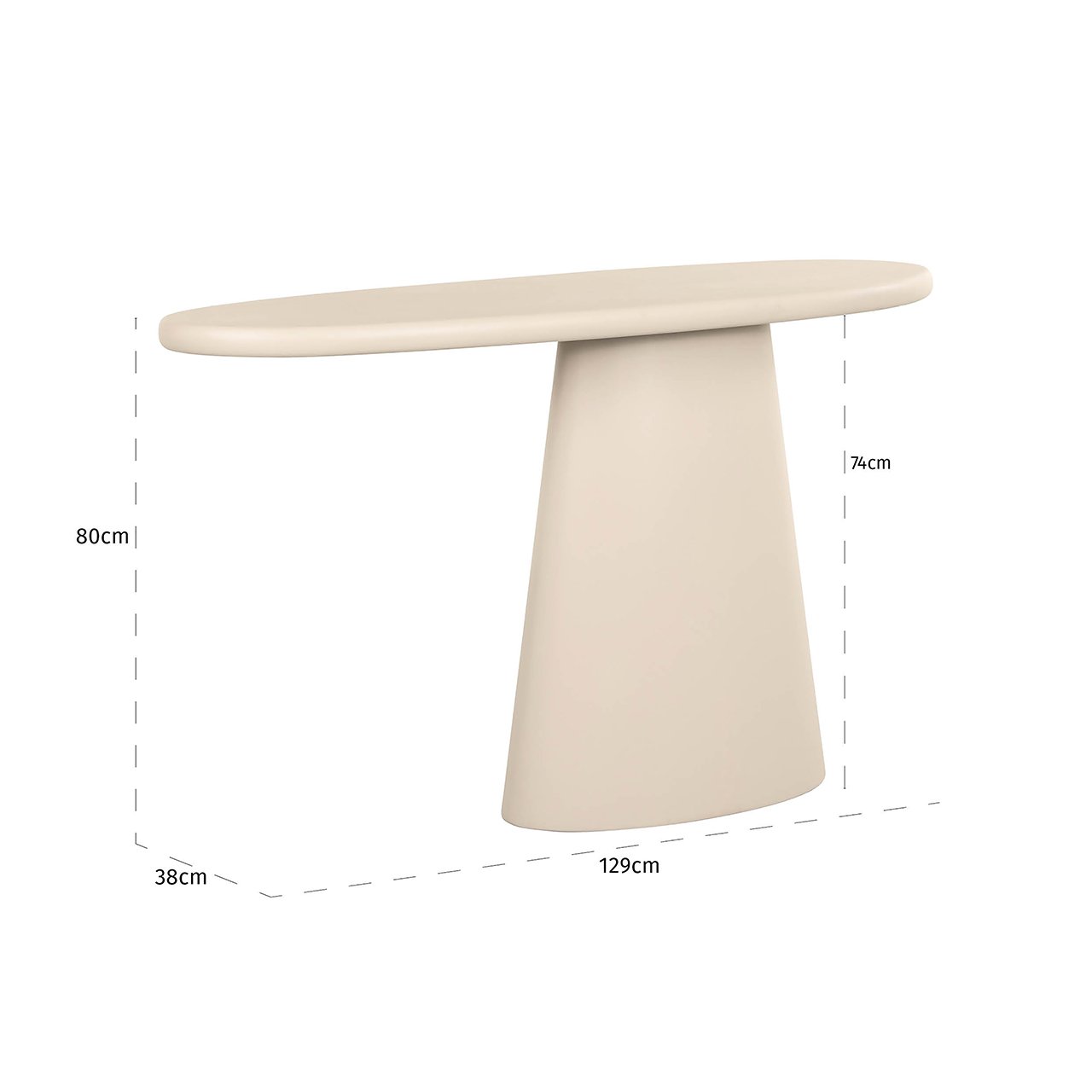 Ablagetisch Clayton (Beige) Ablagetisch Clayton (Beige)