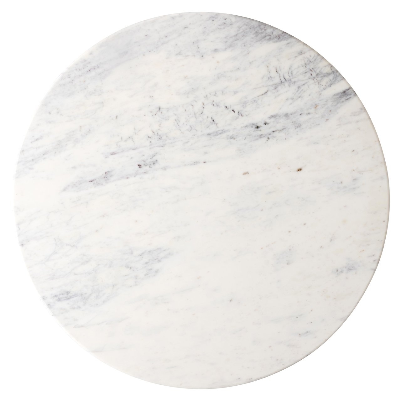 Couchtisch Holmes white 90Ø