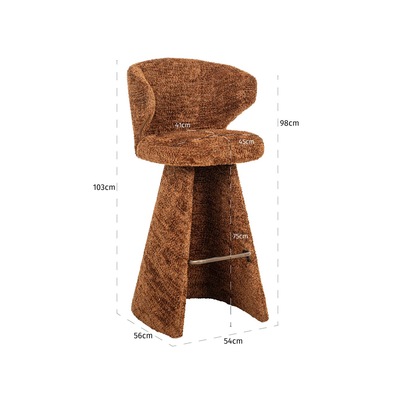 Barhocker Gatsbi lovely cinnamon Barhocker Gatsbi lovely cinnamon