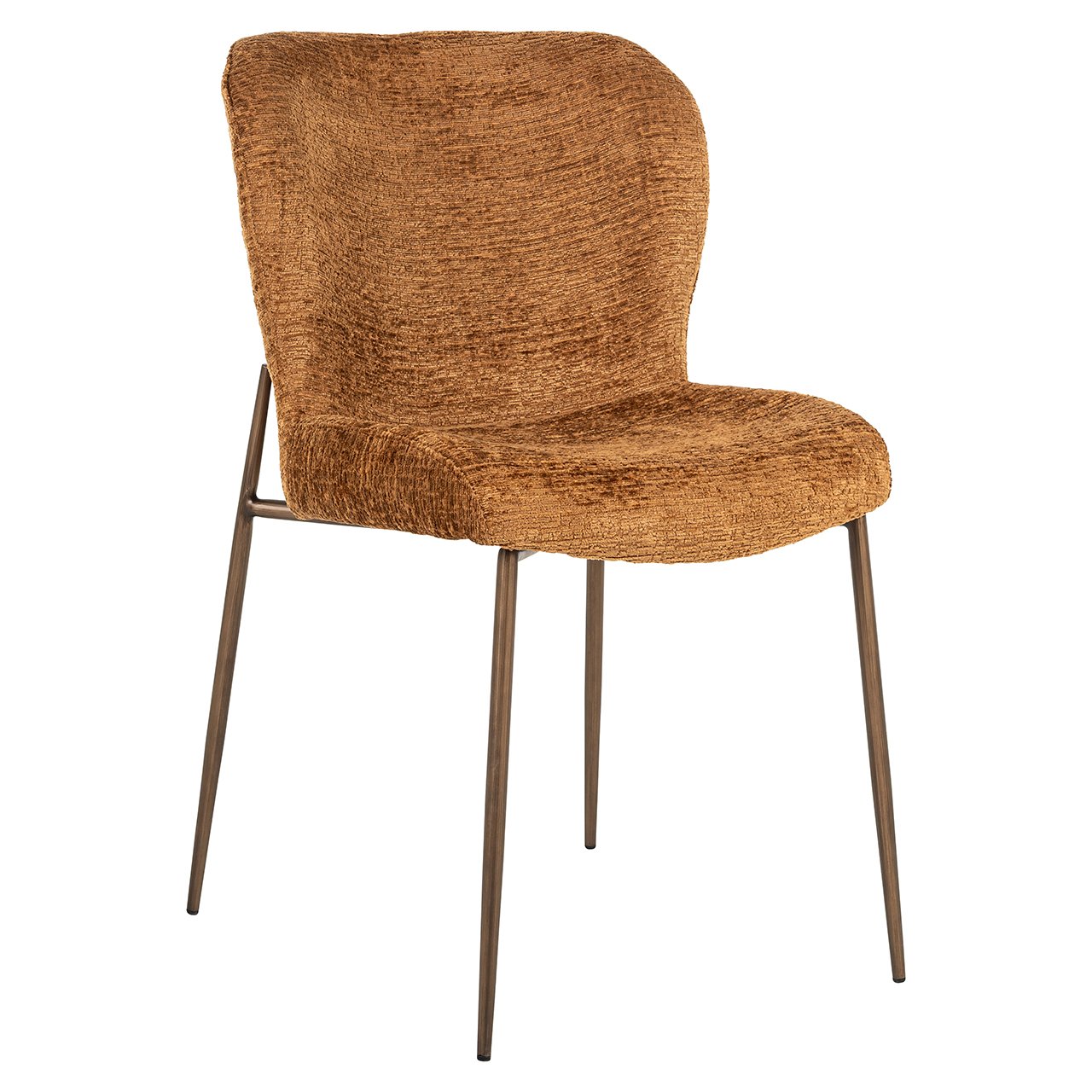 Stuhl Odarby cognac fusion (2er-Set) (Fusion cognac 28)