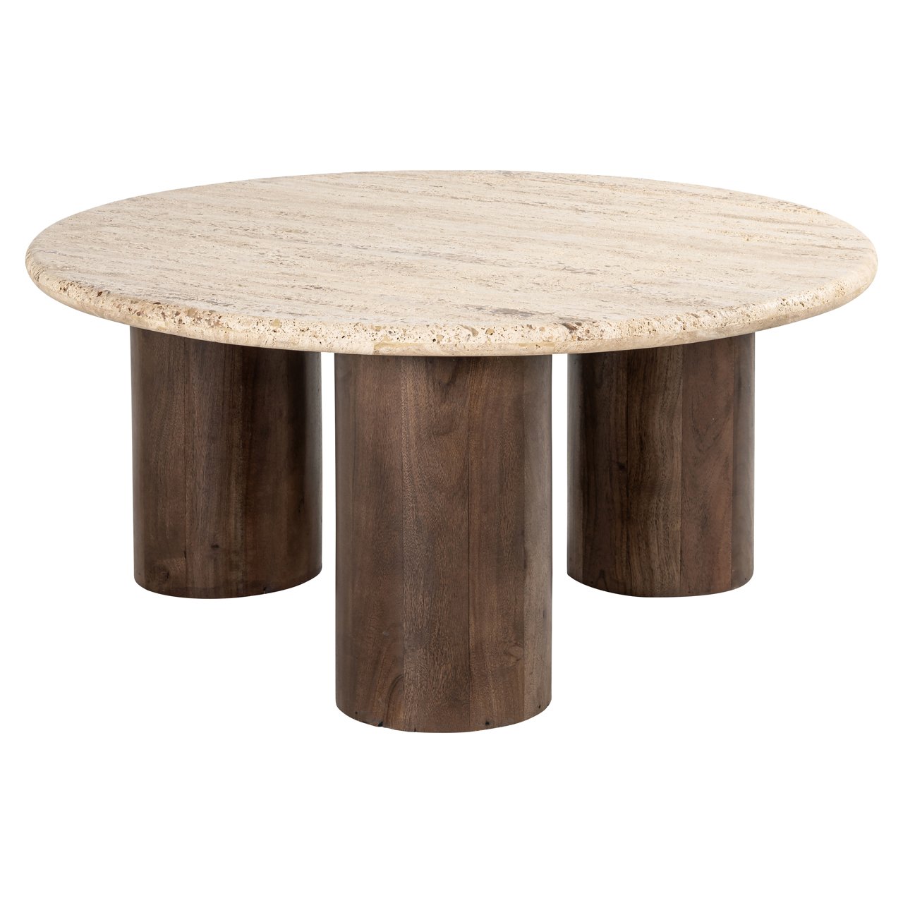 Couchtisch Douglas brown 90Ø
