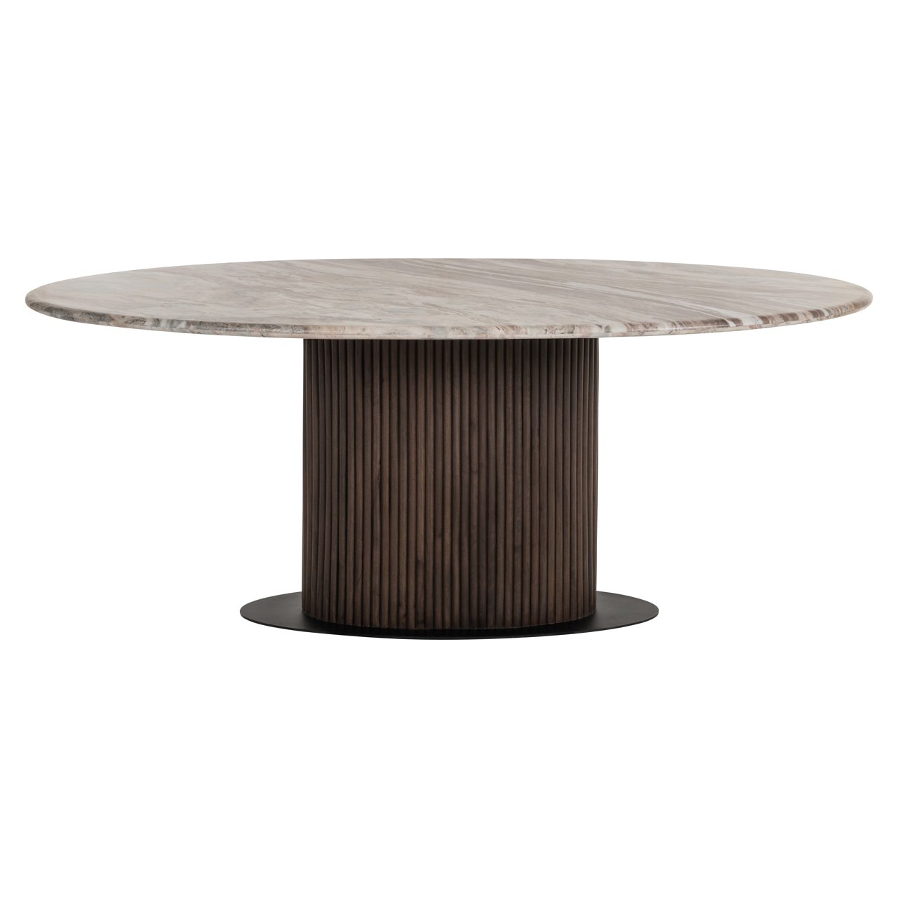 Esstisch Rasford dark brown oval 200 Esstisch Rasford dark brown oval 200