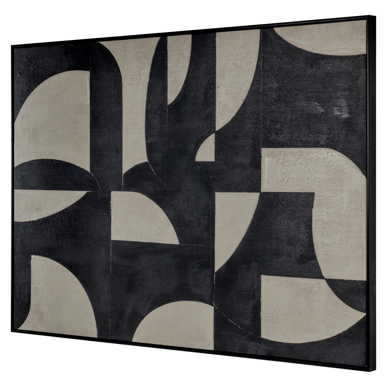 Wandkunst Splendor black