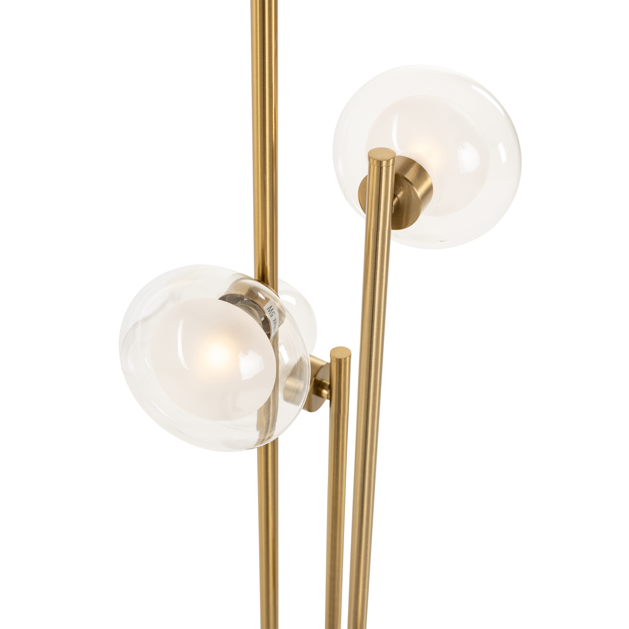Stehlampe Luva brushed gold