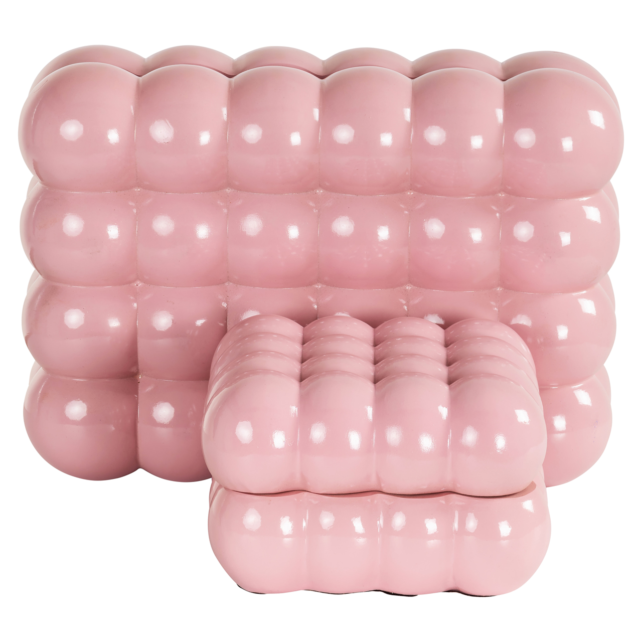 Aufbewahrungsbox Cece pink small