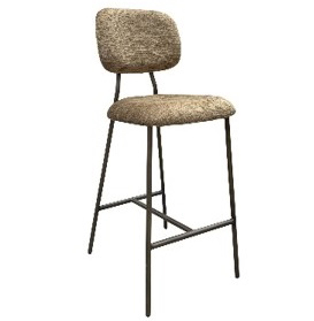 Thekenstuhl Xenia brandy fusion fire retardant (Set of 2)
