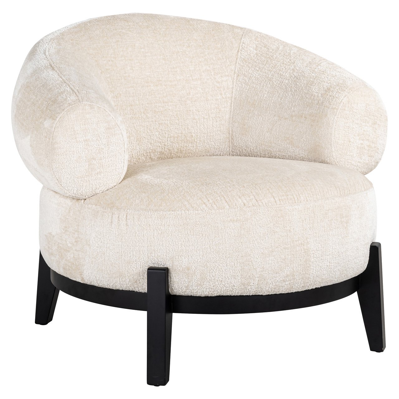 Sessel Montana white chenille (Bergen 900 white chenille)