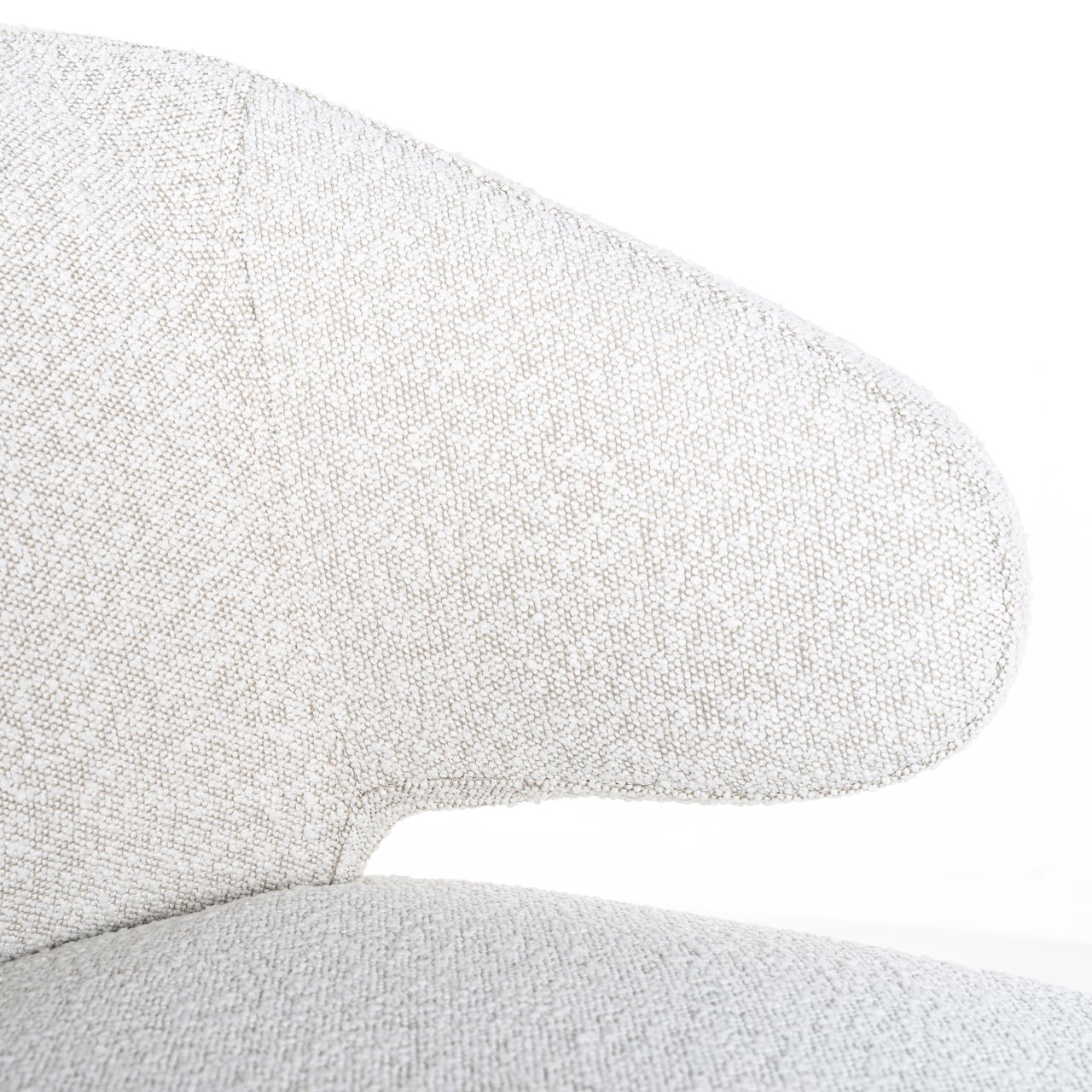 Esszimmerstuhl Indigo white bouclé Esszimmerstuhl Indigo white bouclé