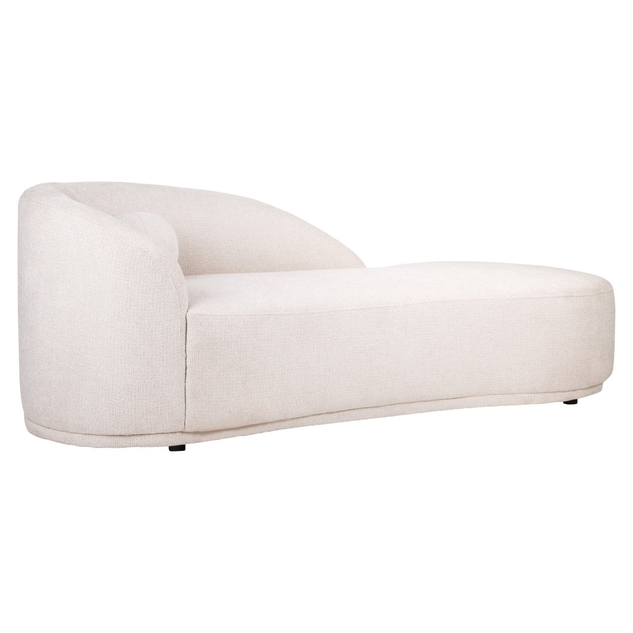 Sofa Emma cream fancy chaise longue