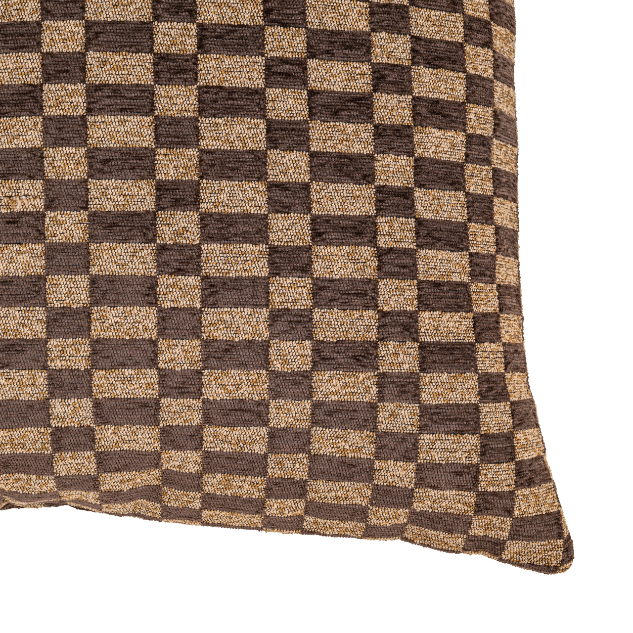 Kissen Remi brown rectilinear