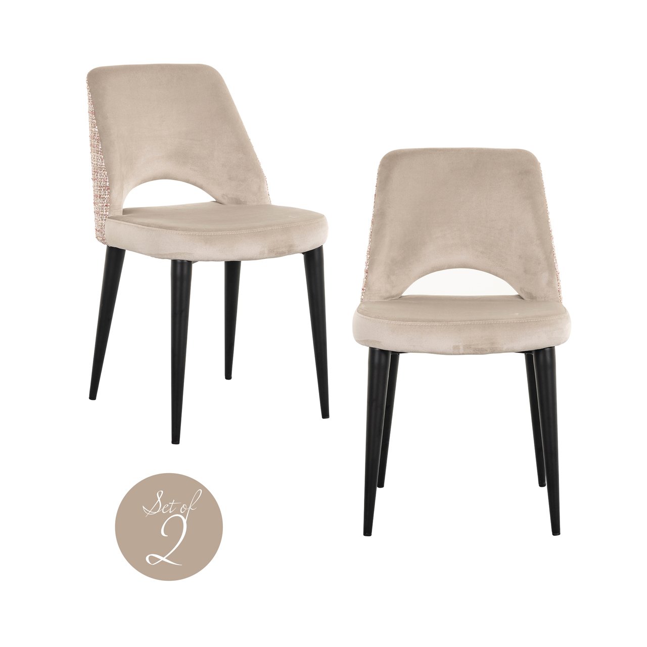 Esszimmerstuhl Tabitha trendy rose (Set of 2) Esszimmerstuhl Tabitha trendy rose (Set of 2)