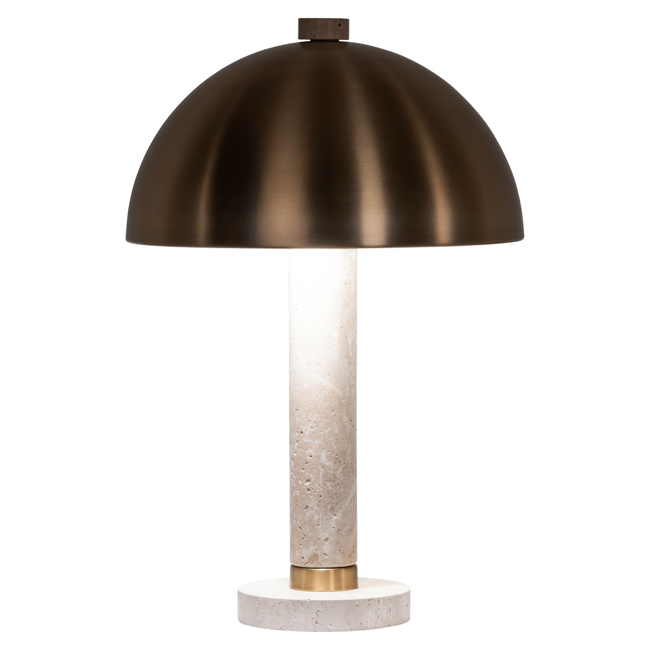 Tischlampe Jara brushed gold