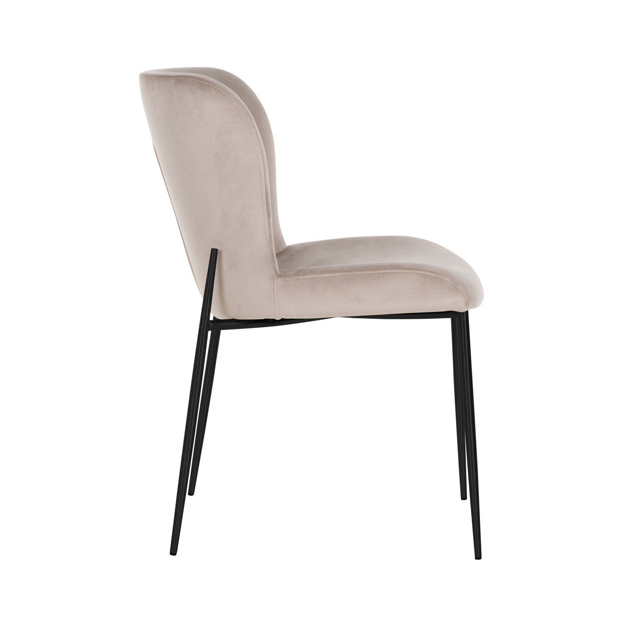 Esszimmerstuhl Darby khaki velvet fire retardant (Set of 2) Esszimmerstuhl Darby khaki velvet fire retardant (Set of 2)