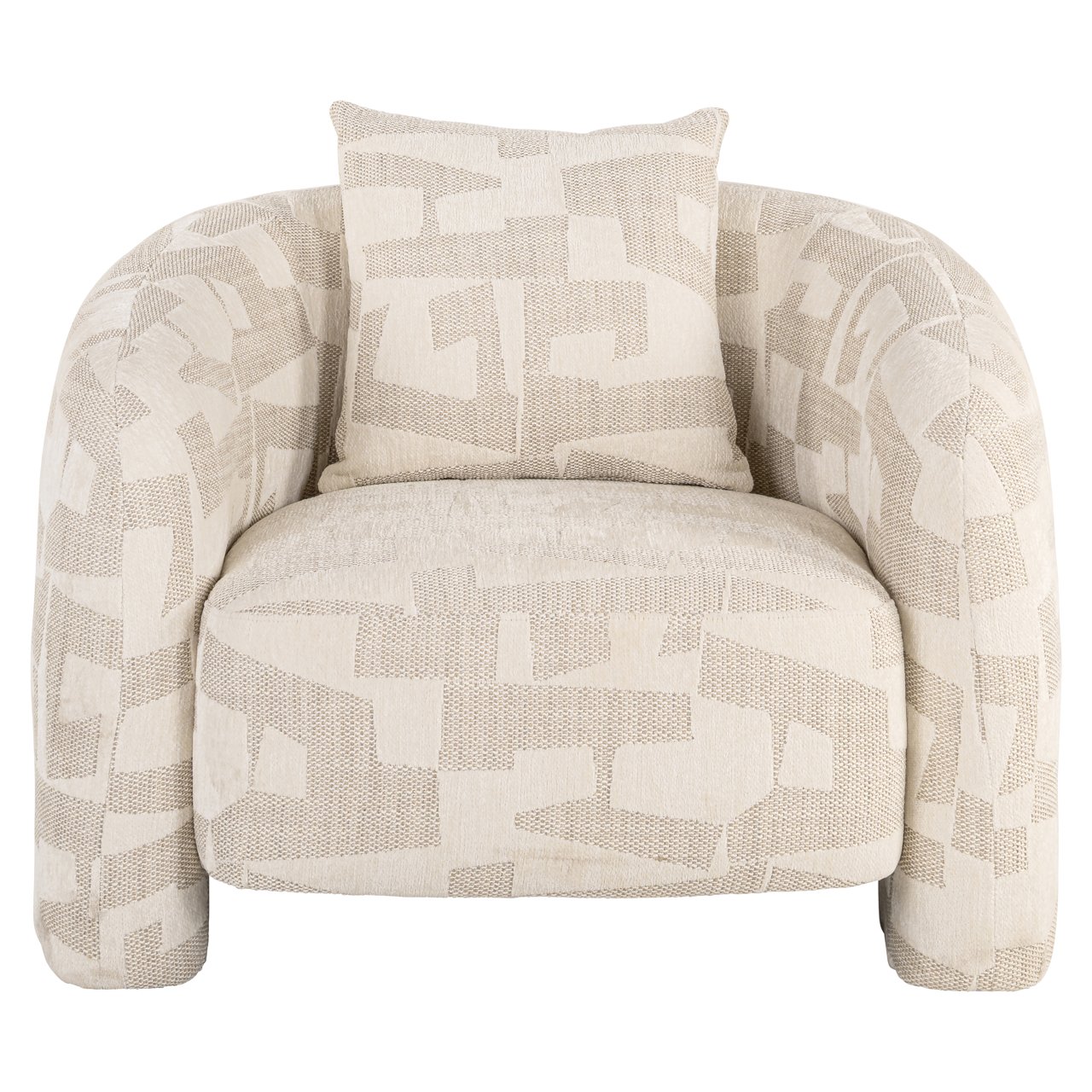 Lounge Stuhl Tuscany beige graffic Lounge Stuhl Tuscany beige graffic
