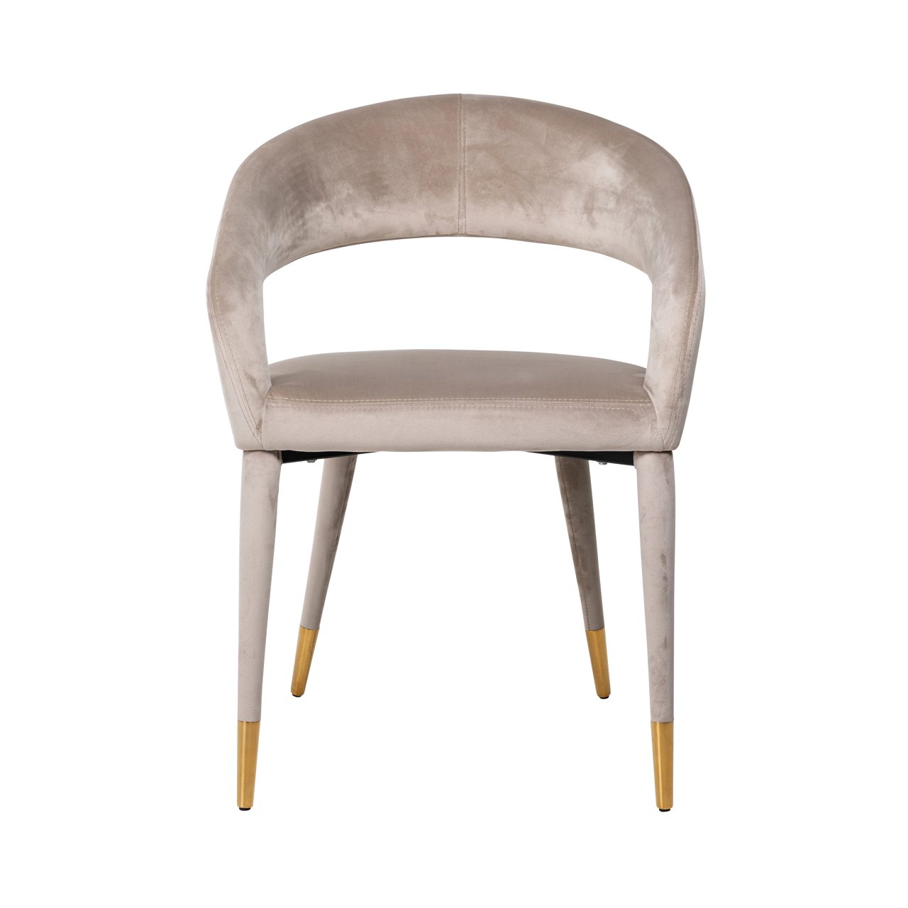 Esszimmerstuhl Gia khaki velvet fire retardant Esszimmerstuhl Gia khaki velvet fire retardant