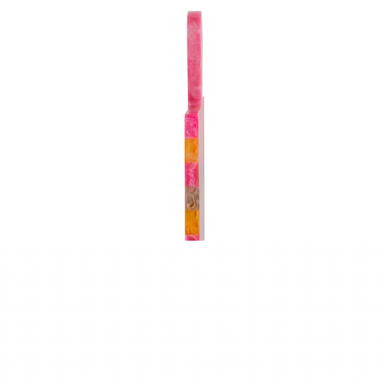 Tablett Cindy pink/orange small