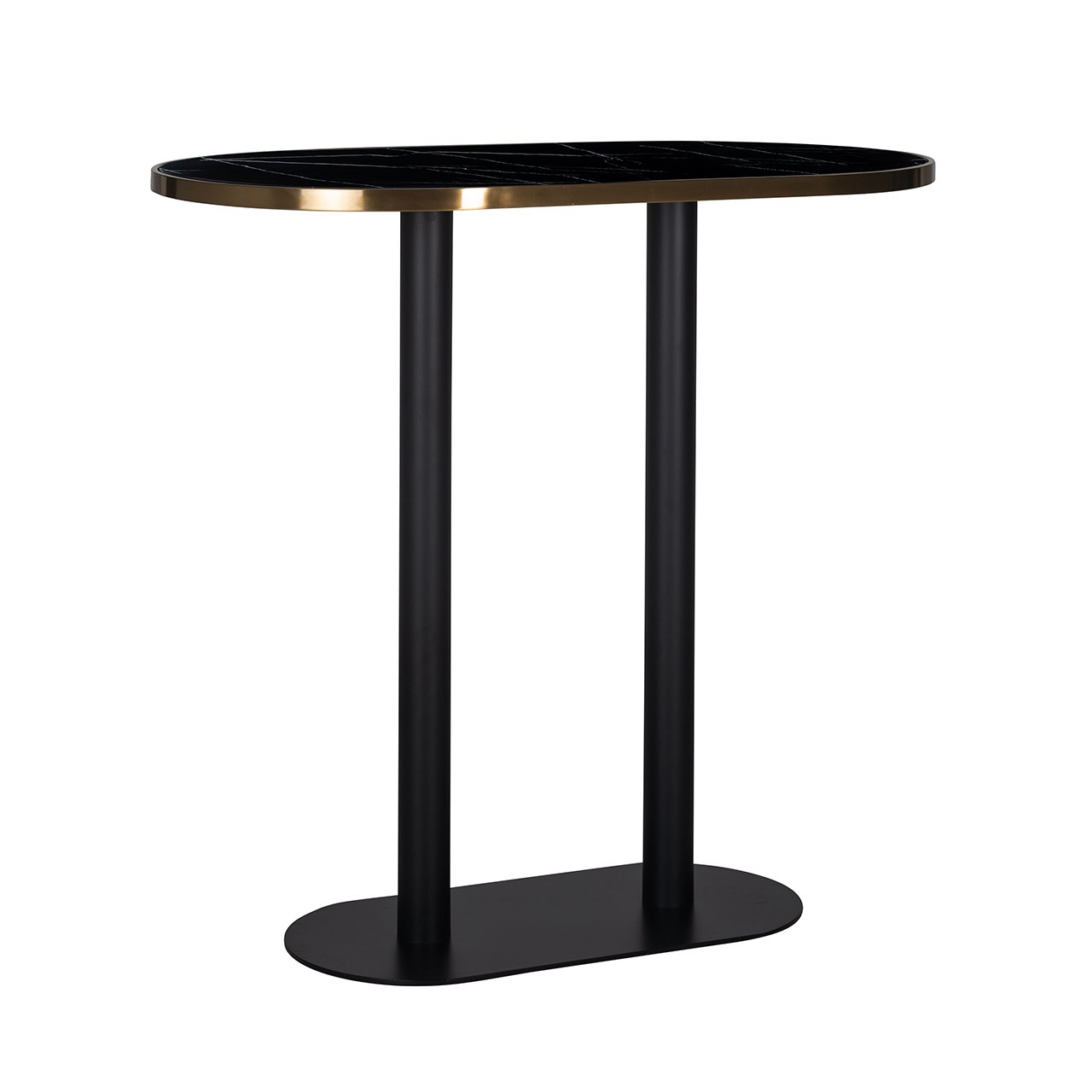 Stehtisch Zenza oval (Black)