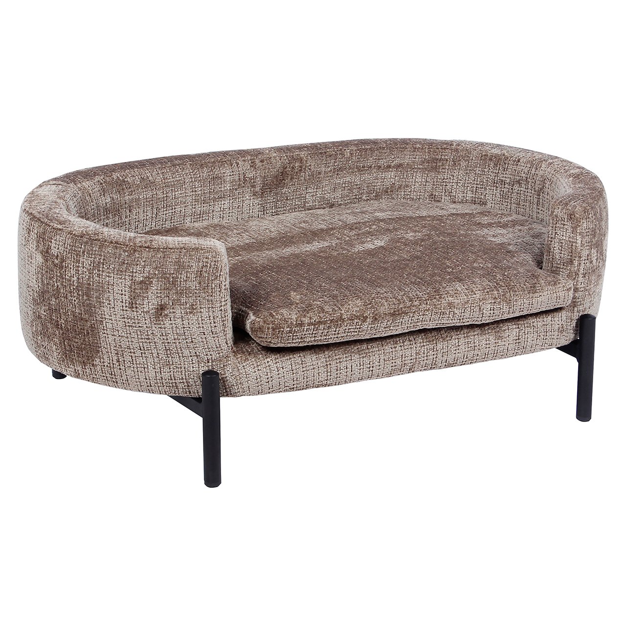 Haustierbett Dolly stone chenille (Niagara 104 Stone Chenille)