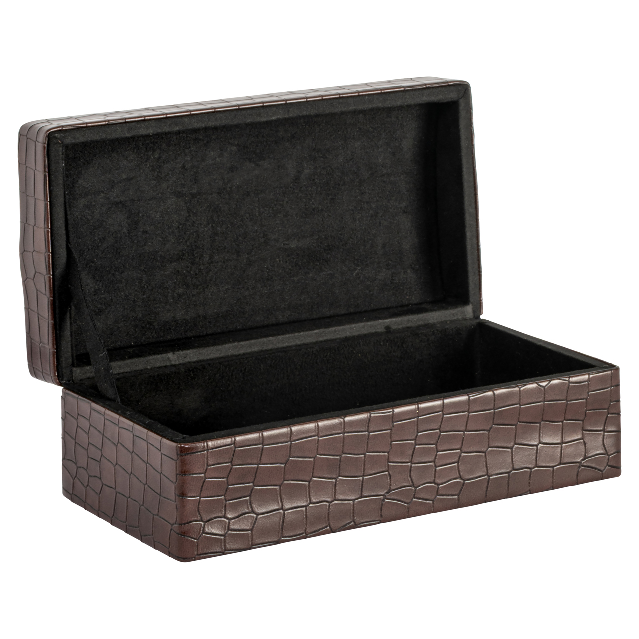 Aufbewahrungsbox Rex dark brown small