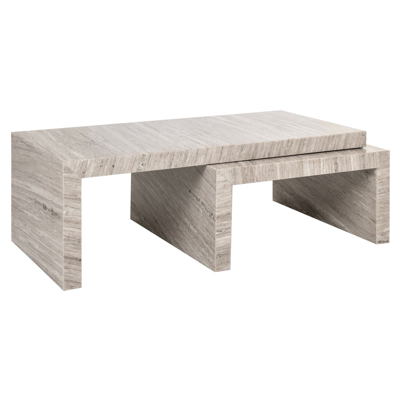 Couchtisch Novaz sand (Set of 2)