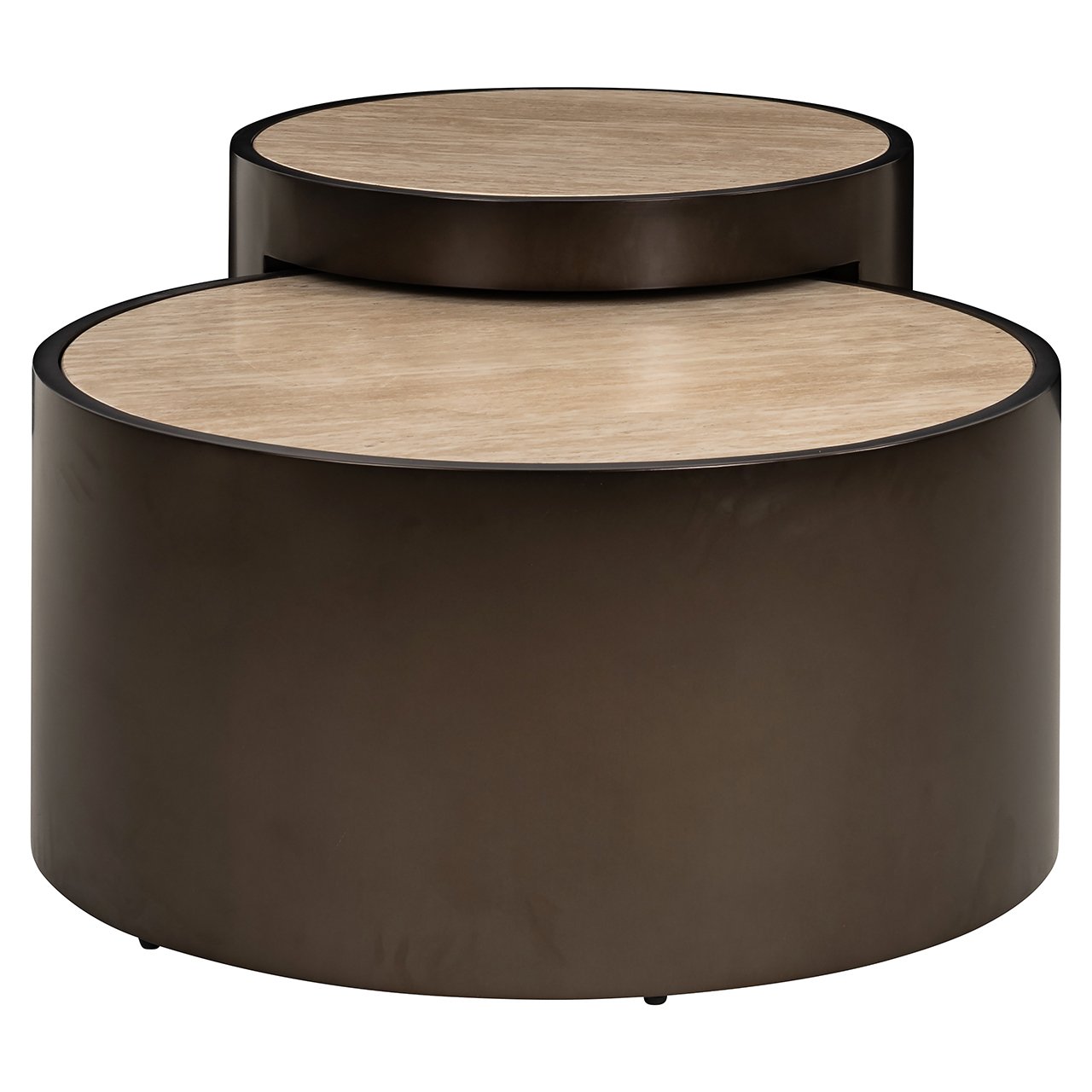 Couchtisch Ronson 2er-Set (Beige)